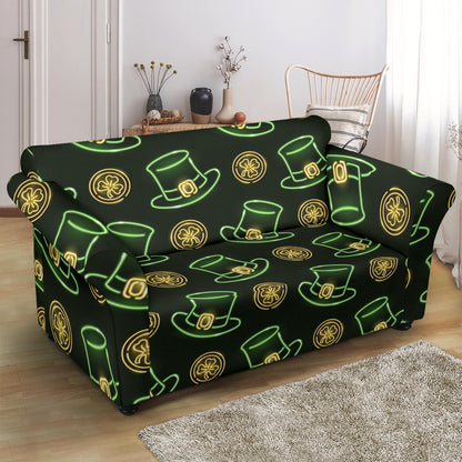 St Patricks Day Print Design LKS308 Loveseat Couch Slipcover