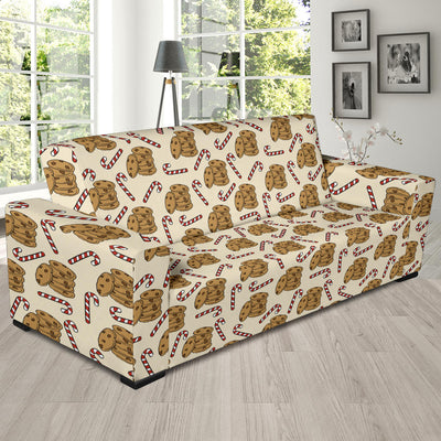 Cookie Pattern Print Design 04 Sofa Slipcover