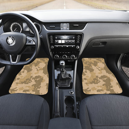 ACU Digital Desert Camouflage Car Floor Mats Front Back