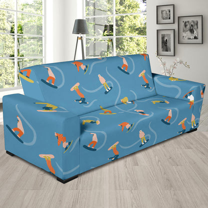 Snowboard Print Design LKS303 Sofa Slipcover