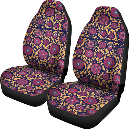 Suzani Print Design LKS303 Car Seat Covers