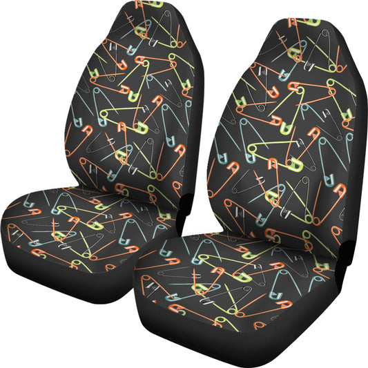 Safety Pin Print Design LKS301 Car Seat Covers