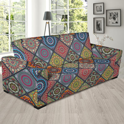 Bohemian Pattern Print Design 05 Sofa Slipcover