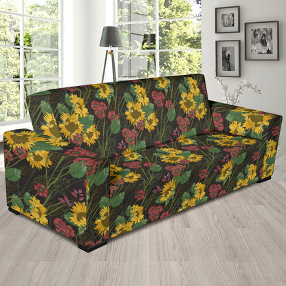 Sunflower Print Design LKS303 Sofa Slipcover