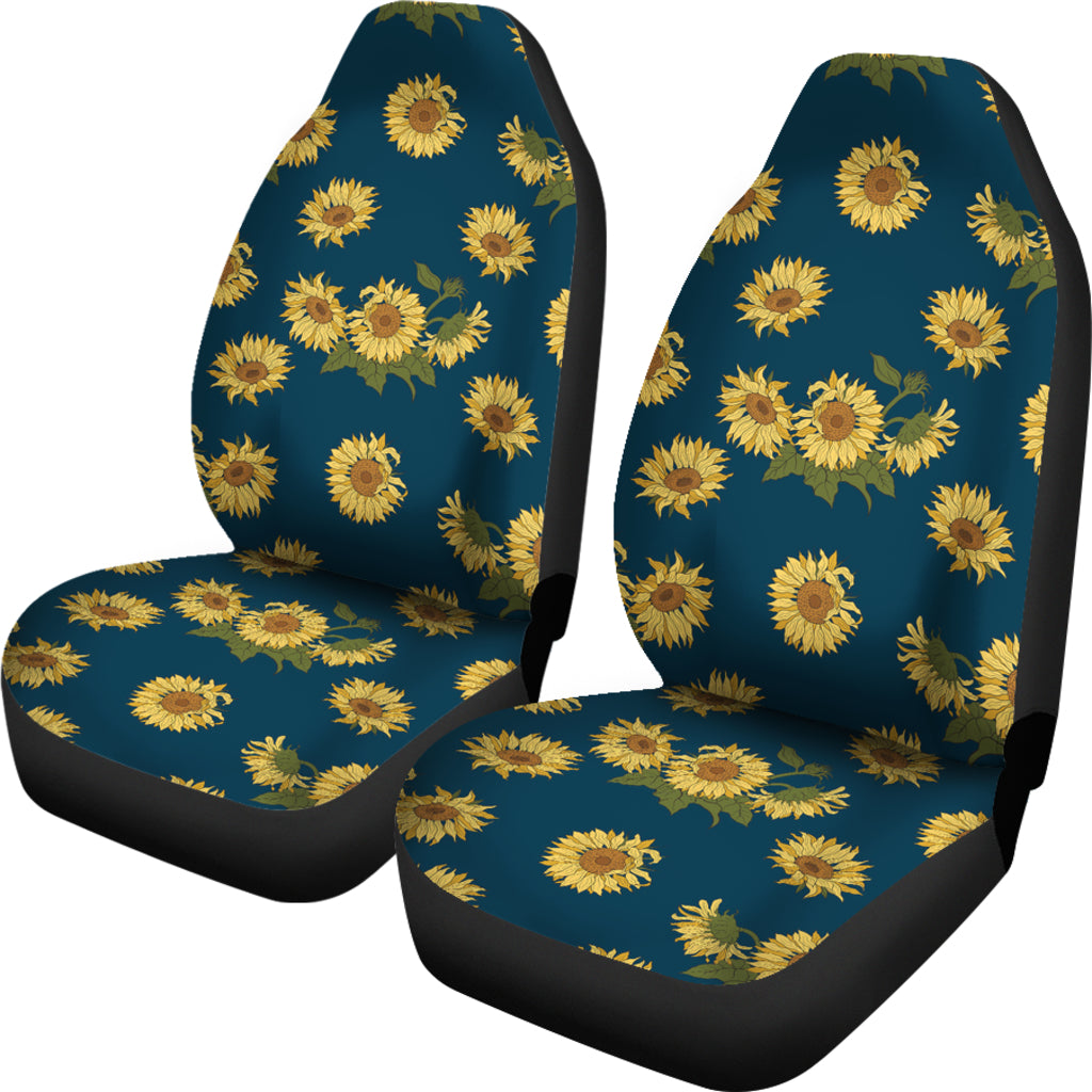 Sunflower Print Design LKS305 Car Seat Covers