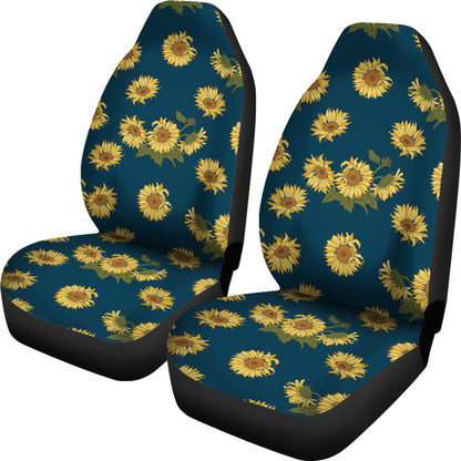 Sunflower Print Design LKS305 Car Seat Covers