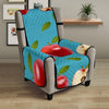 Apple Pattern Print Design AP012 Armchair Cover Protector