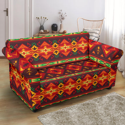 Southwest Pattern Print Design LKS309 Loveseat Couch Slipcover