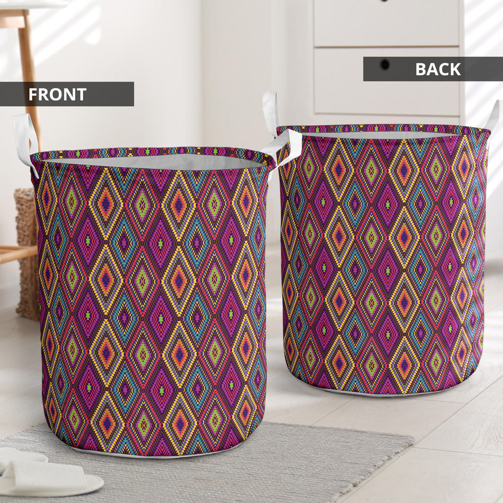 Southwestern Print  Laundry Basket