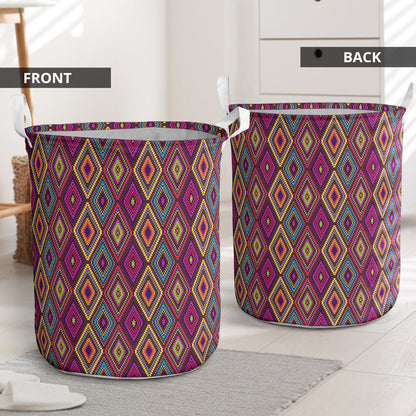 Southwestern Print  Laundry Basket