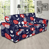 Nordic Pattern Print Design A02 Sofa Slipcover