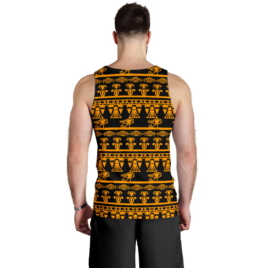 Eye of Horus Tribal Egypt Pattern Men Tank Top
