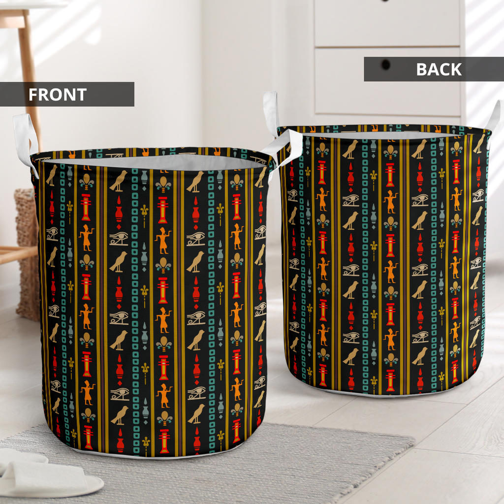 Eye of Horus Egypt Style Pattern Laundry Basket