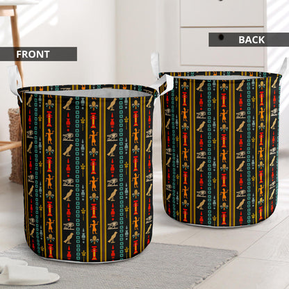 Eye of Horus Egypt Style Pattern Laundry Basket