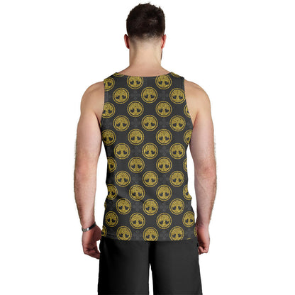 Celtic Tree of Life Design Men Tank Top