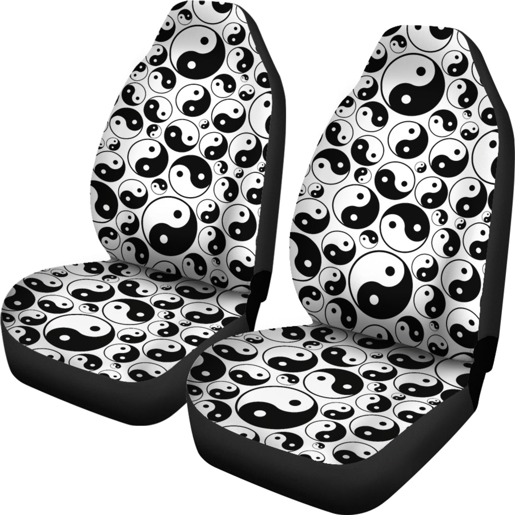 Yin Yang Print Design LKS302 Car Seat Covers