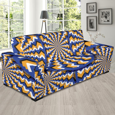 Optical illusion Pattern Print Design A01 Sofa Slipcover