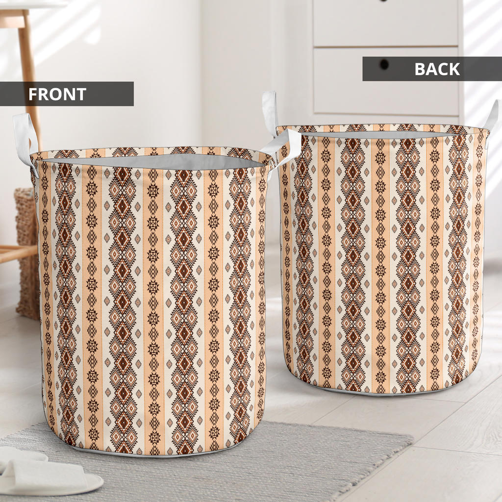 Native Classic Pattern Print Laundry Basket