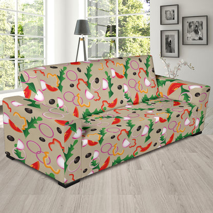 Salad Print Design LKS303 Sofa Slipcover
