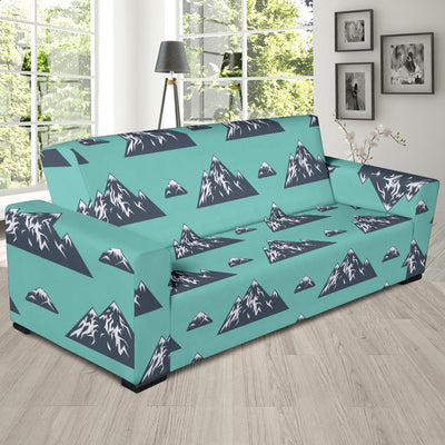 Mountain Pattern Print Design 01 Sofa Slipcover