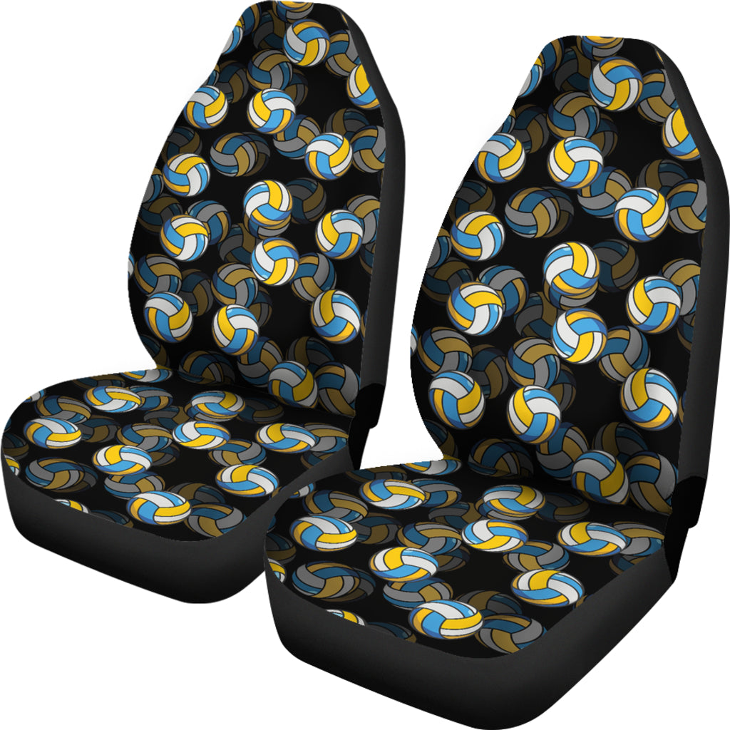 Volleyball Print Design LKS302 Car Seat Covers