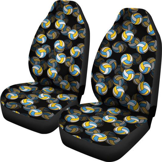 Volleyball Print Design LKS302 Car Seat Covers
