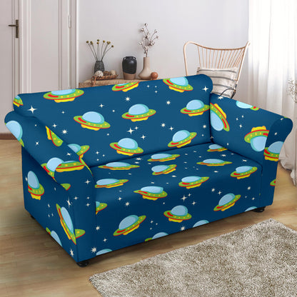 UFO Print Design LKS305 Loveseat Couch Slipcover