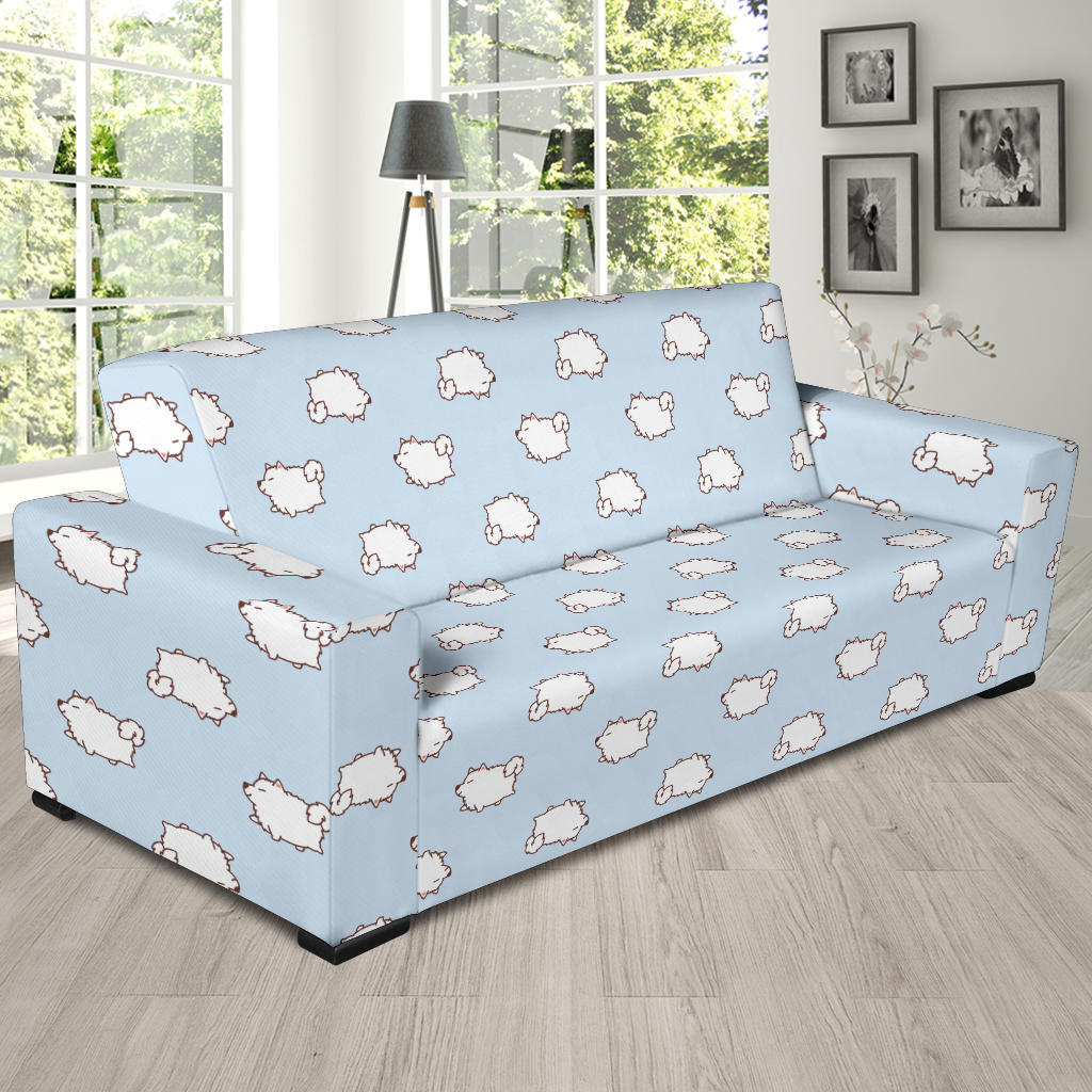 Samoyeds Print Design LKS301 Sofa Slipcover