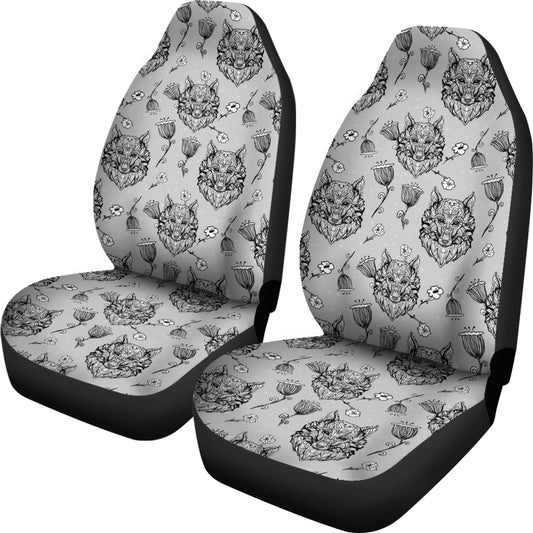 Tribal Pattern Print Design LKS306 Car Seat Covers