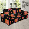 Marigold Pattern Print Design 01 Sofa Slipcover