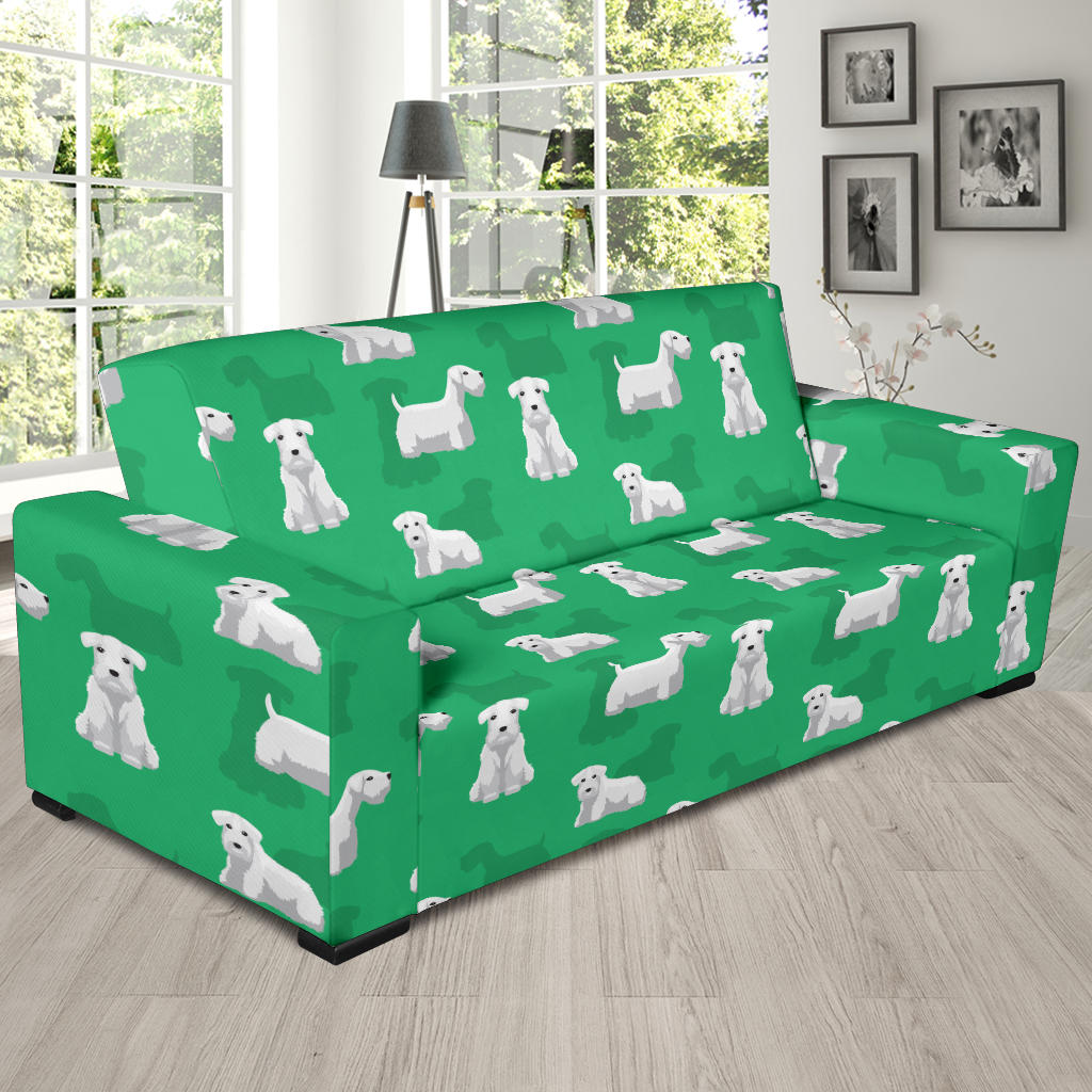 Sealyham Terriers Print Design LKS301 Sofa Slipcover