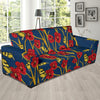 Pansy Pattern Print Design A01 Sofa Slipcover