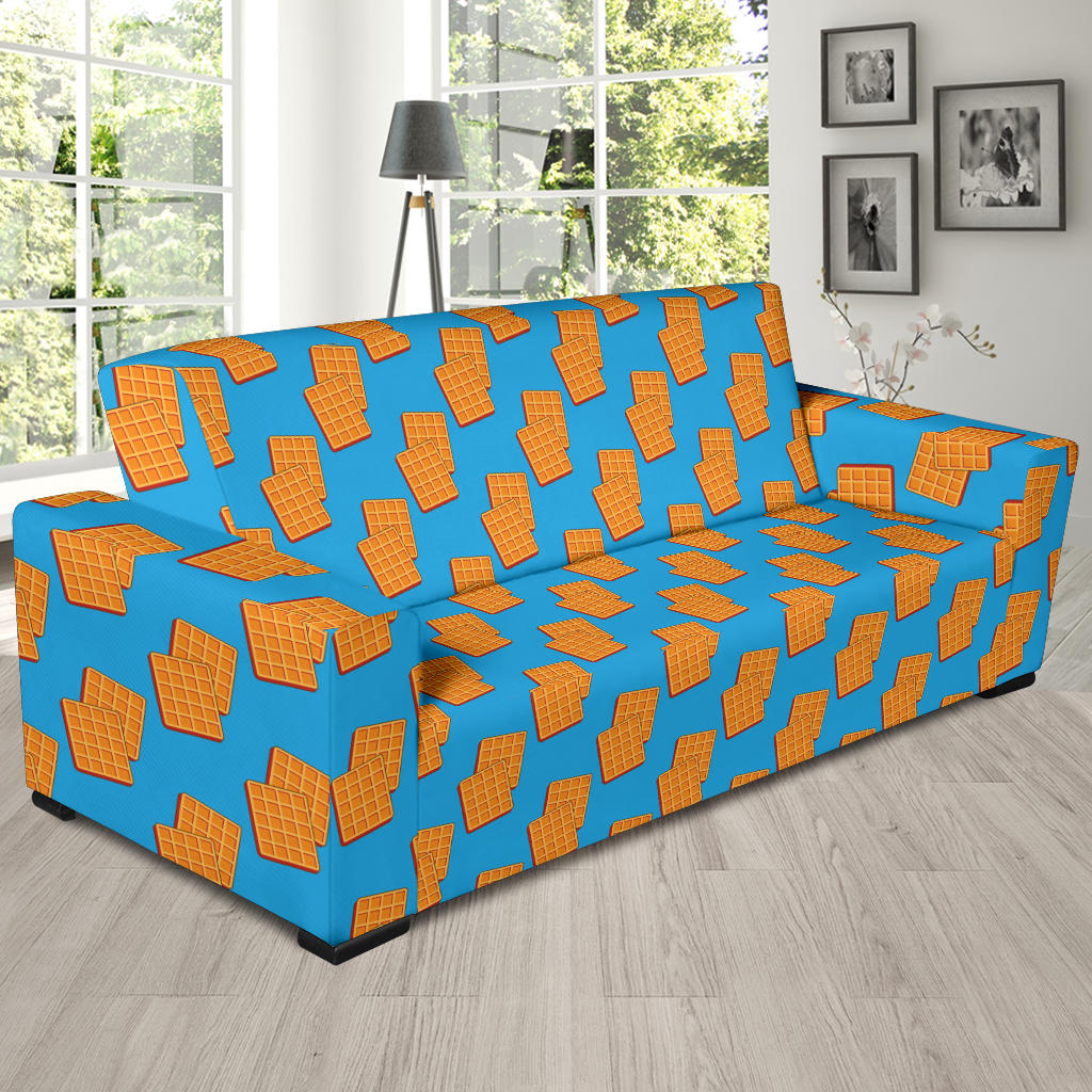 Waffle Print Design LKS304 Sofa Slipcover