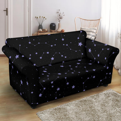 Star Print Design LKS303 Loveseat Couch Slipcover