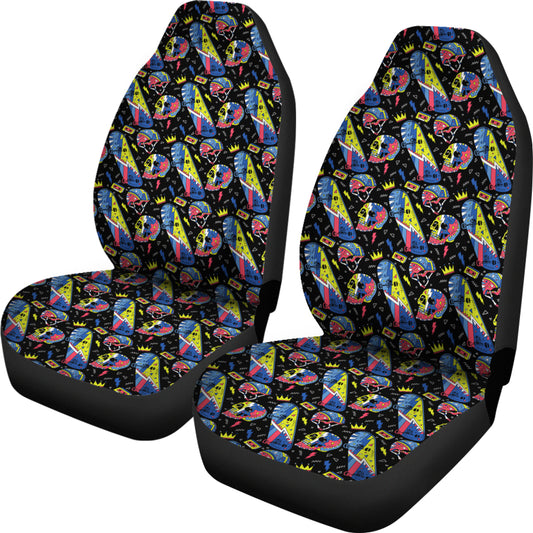 Skateboard Print Design LKS304 Car Seat Covers