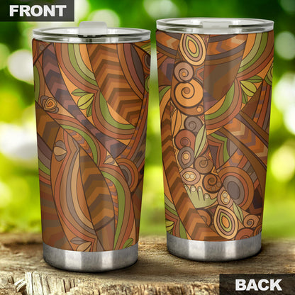 Maori Ornament Design Print Tumbler