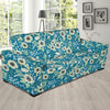 Anemone Pattern Print Design 01 Sofa Slipcover