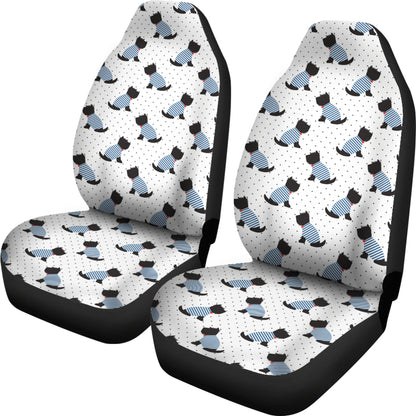 Scottish Terriers Print Design LKS3013 Car Seat Covers