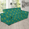 Artichoke Pattern Print Design 04 Sofa Slipcover