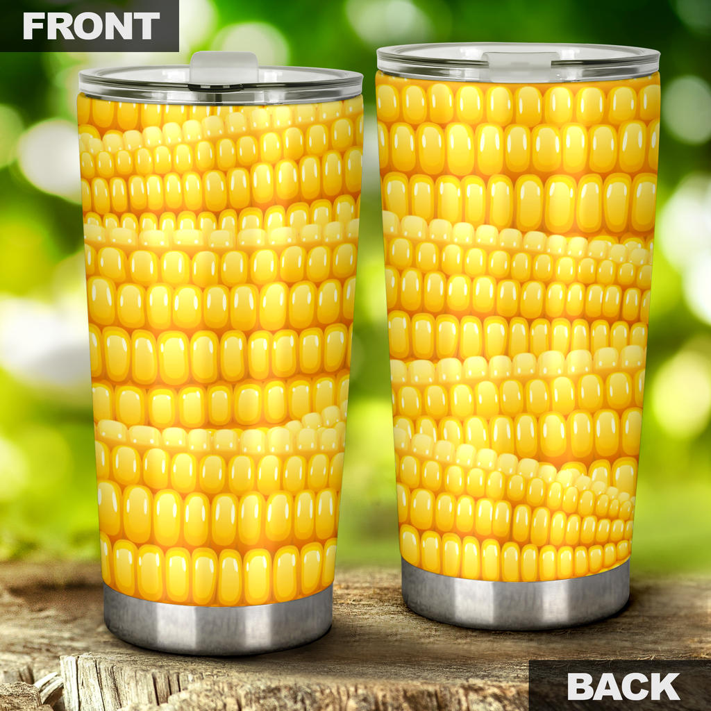 Agricultural Corn cob Pattern Tumbler