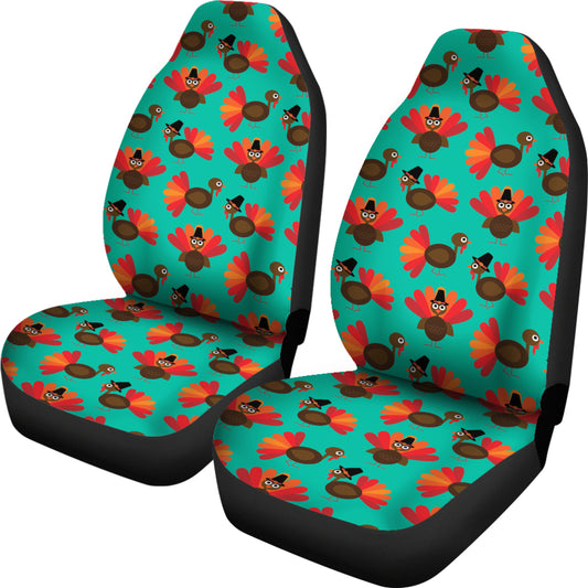 Thanksgiving Print Design LKS307 Car Seat Covers