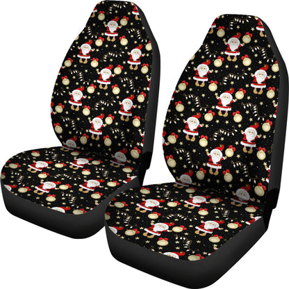 Santa Christmas Themed Print Design LKS307 Car Seat Covers