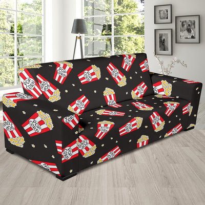 Popcorn Pattern Print Design A01 Sofa Slipcover