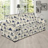 Campfire Pattern Print Design 01 Sofa Slipcover