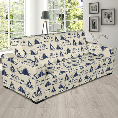 Campfire Pattern Print Design 01 Sofa Slipcover