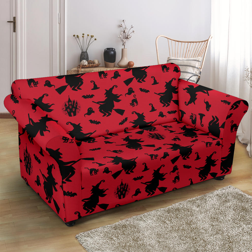 Witch Print Design LKS303 Loveseat Couch Slipcover