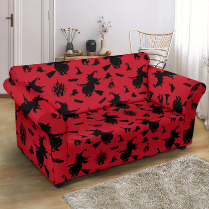 Witch Print Design LKS303 Loveseat Couch Slipcover
