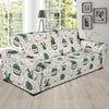 Cactus Pattern Print Design 04 Sofa Slipcover