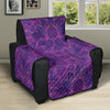 Bohemian Lotus Mandala Style Recliner Cover Protector