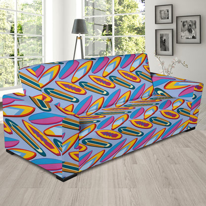 Surfboard Pattern Print Design LKS303 Sofa Slipcover